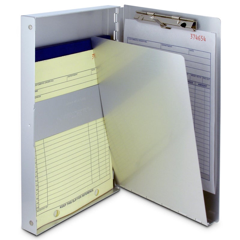 Saunders Recycled Aluminum Snapak Form Holder, Memo Size, Fits Paper Size up to 6 x 10 inches (10507) - Image 2